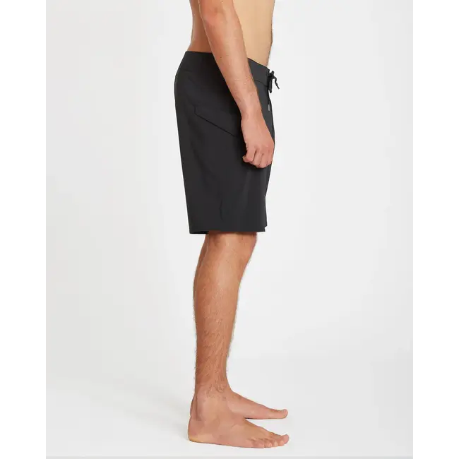Lido Solid Mod 18 Boardshort Herre - Black