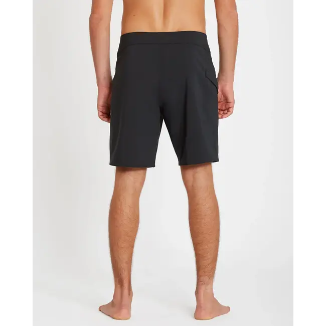 Lido Solid Mod 18 Boardshort Herre - Black