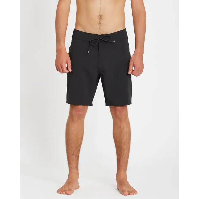 Lido Solid Mod 18 Boardshort Herre - Black