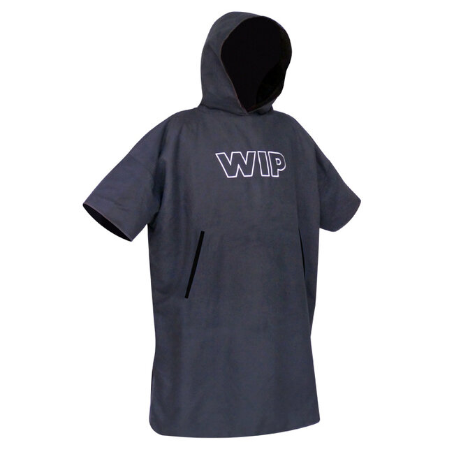 Poncho Flip Over 2.0 – Reversibel Skifteponcho med Mikrofiber & Fleece