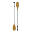 Bamboo Carbon 60 Slim Adjustable SUP Padle