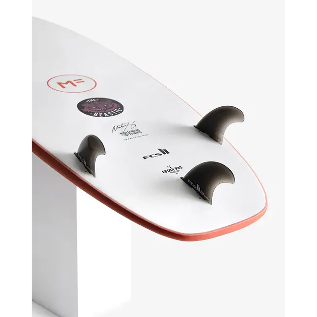 Beastie Epoxy Lam Surfboard – Rust FCSII