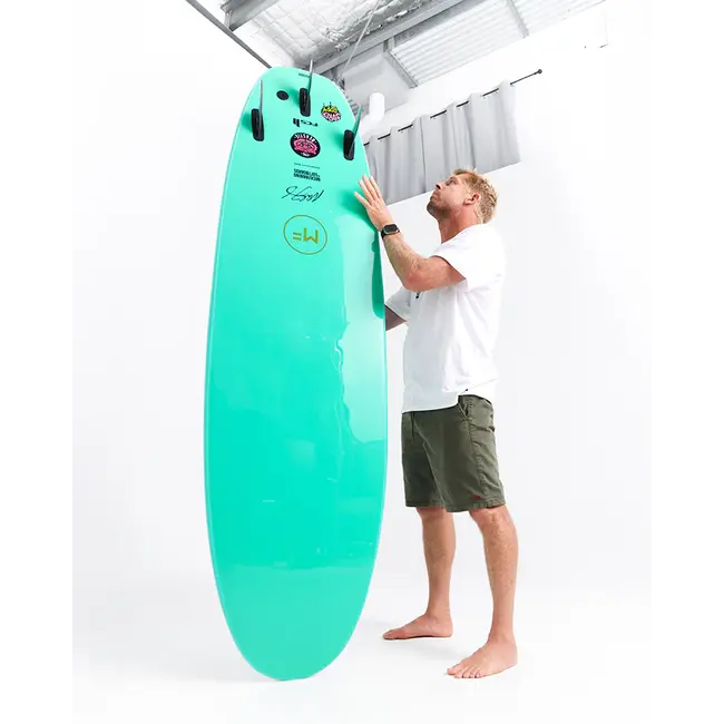 Beastie Super Soft Surfboard – Aqua Marine FCSII
