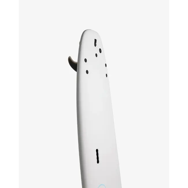 Beastie Super Soft Surfboard –White Teal FCSII