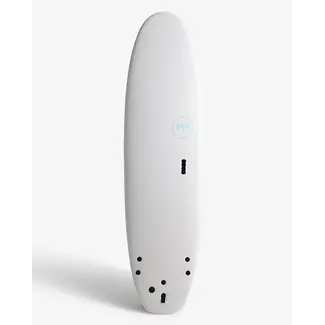 Mick Fanning Softboards Beastie Super Soft Surfboard –White Teal FCSII