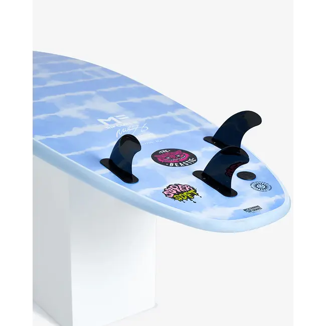 Mick Fanning x Rip Curl Beastie Tri Super Soft Surfboard – Sky FCSII