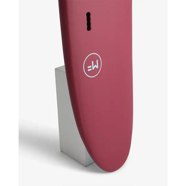 Double Rainbow Super Soft Surfboard – Merlot/Sky FCSII