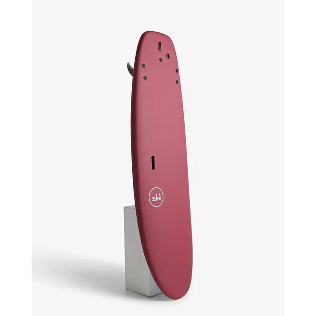 Double Rainbow Super Soft Surfboard – Merlot/Sky FCSII