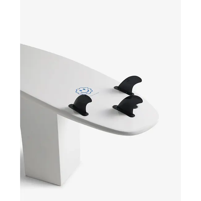 Smile Super Soft Surfboard – White/Blue