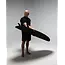 Even Flow Epoxy Pro Surfebrett - Black/Charcoal FCSII