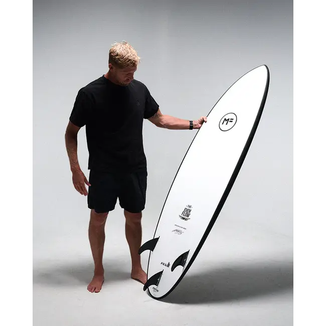 Even Flow Epoxy Pro Surfebrett - Black/Charcoal FCSII