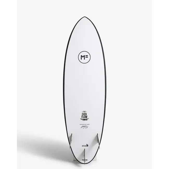 Even Flow Epoxy Pro Surfebrett - Black/Charcoal FCSII
