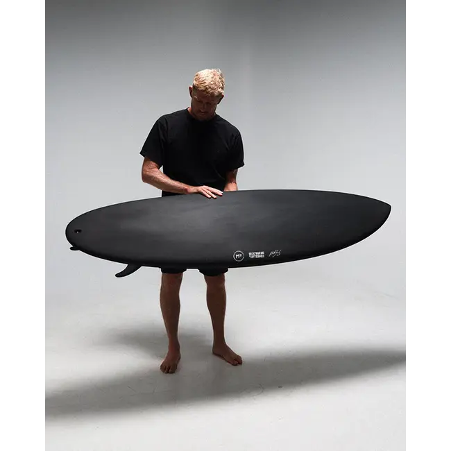 Even Flow Epoxy Pro Surfebrett - Black/Charcoal FCSII