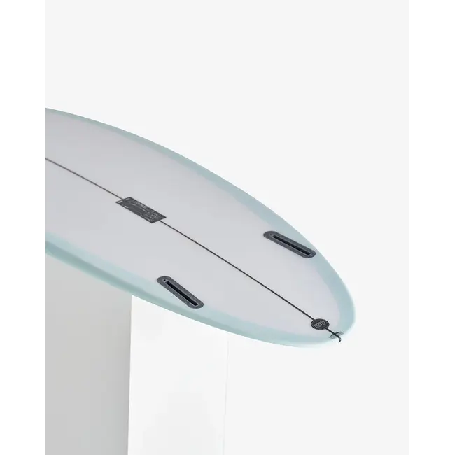 Aloha x LSD Cosmos PU Midlength Twin Fin Surfebrett - Mint Chip