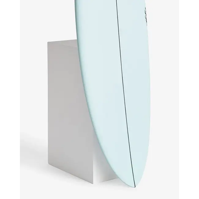 Aloha x LSD Cosmos PU Midlength Twin Fin Surfebrett - Mint Chip