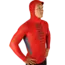 Hooded UV Rashie - Fire Red