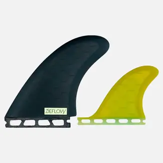 Deflow Twin+1 Futures Fin Set