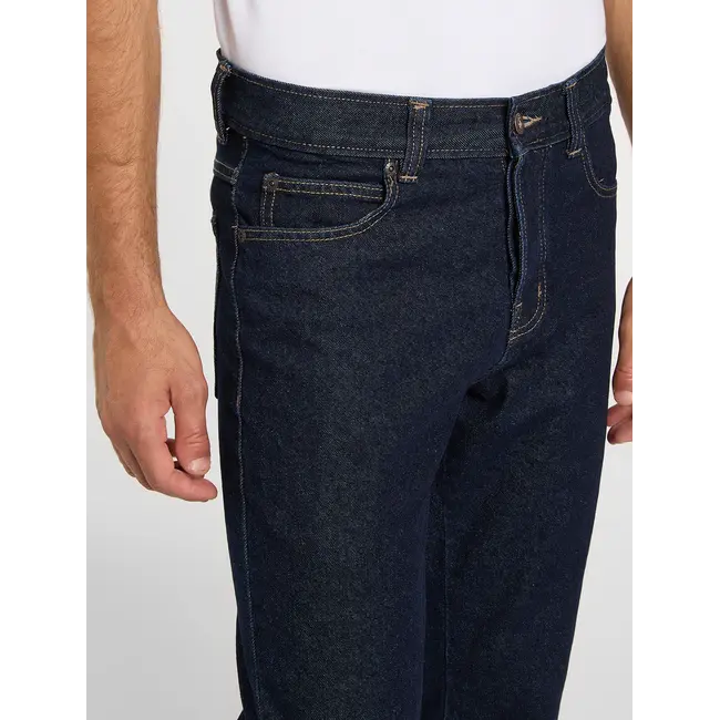 982 Slim Tapered Jeans i Slitesterk Denim Twill