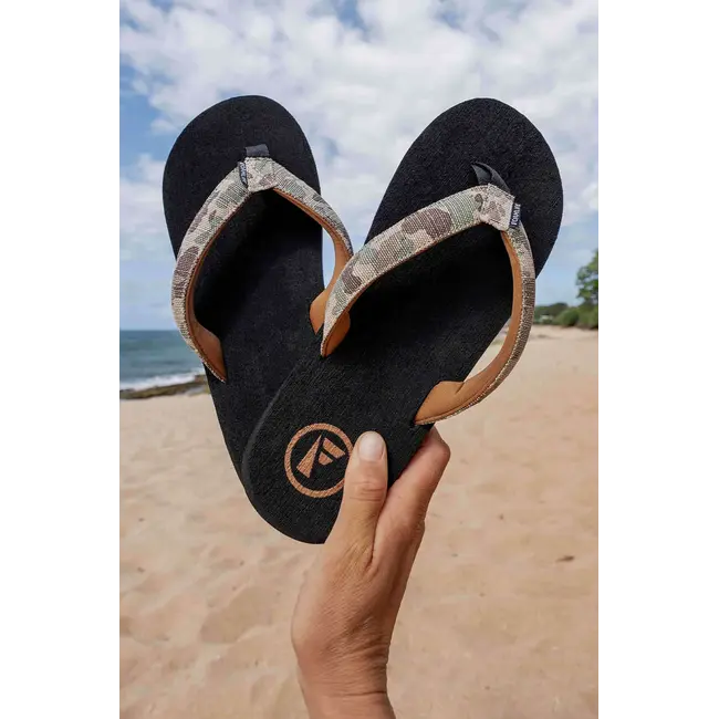 Pampa Artist Series Herre Flip Flops Black
