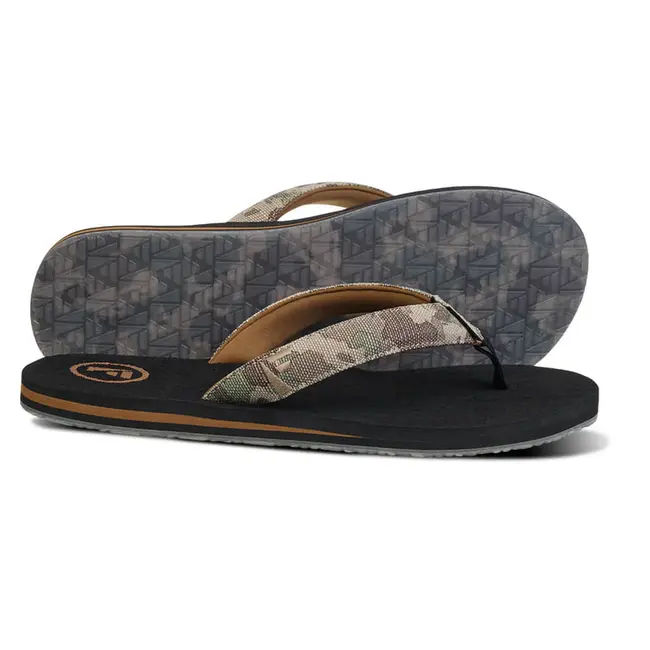 Pampa Artist Series Herre Flip Flops Black