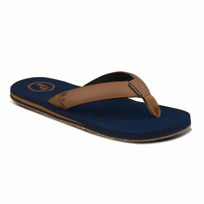 K Bay Herre Flip Flops Ocean Blue