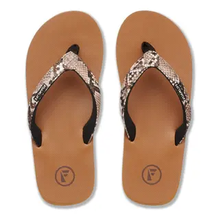 Foamlife Selene Flip Flops Latte Brown
