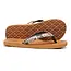 Selene Dame Flip Flops Latte Brown