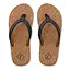 Goldie Earth Dame Flip Flops Latte Brown