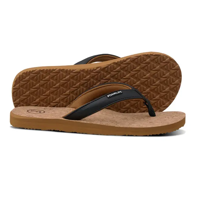 Goldie Earth Dame Flip Flops Latte Brown