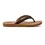 Goldie Earth Dame Flip Flops Latte Brown