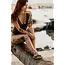 Goldie Earth Dame Flip Flops Latte Brown