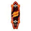 Santa Cruz x Carver Flame Dot Shark Surf Skate Complete 9.85" x 31.52"
