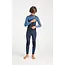 NuWave Session 4/3mm Kids Chest Zip Steamer Wetsuit