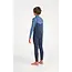 NuWave Session 4/3mm Kids Chest Zip Steamer Wetsuit