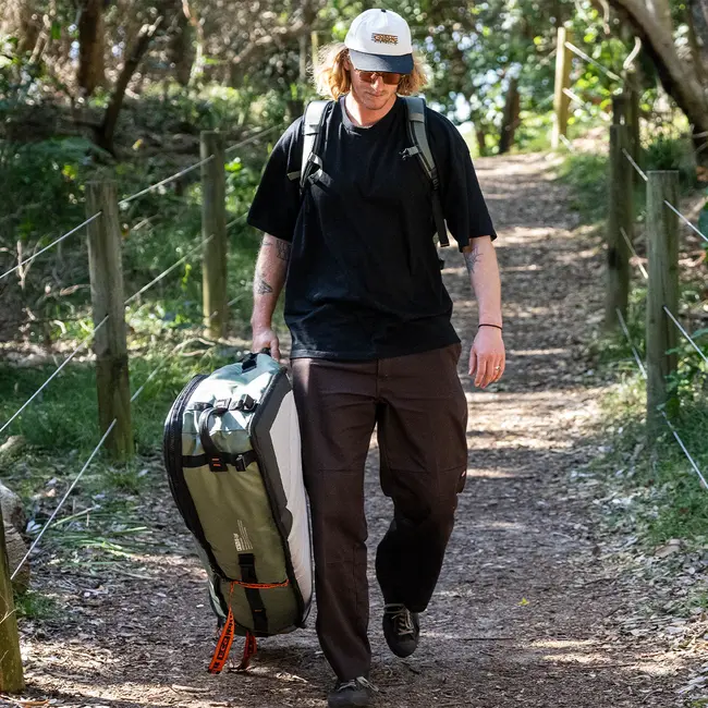 Travel 3 Shortboard/Fish Wheelie Surfboard Bag