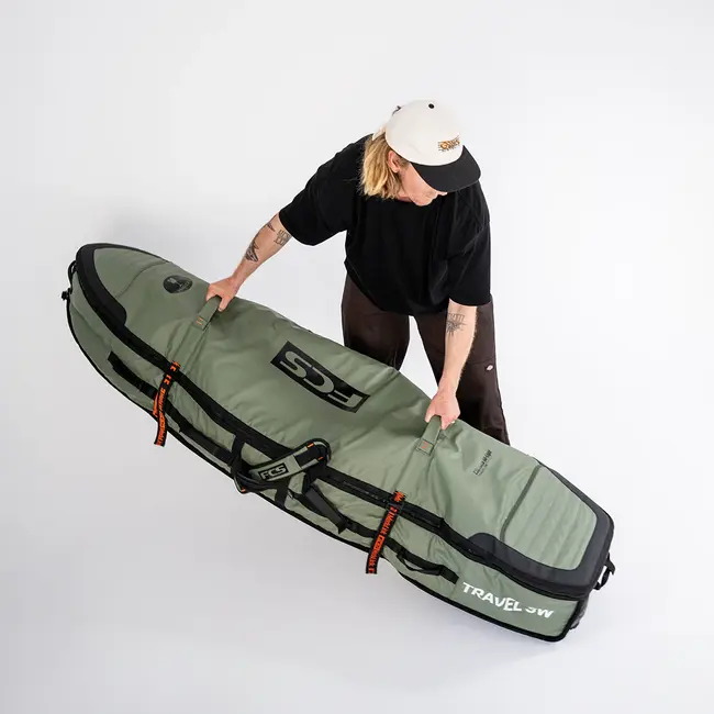 Travel 3 Shortboard/Fish Wheelie Surfboard Bag