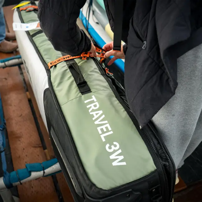 Travel 3 Shortboard/Fish Wheelie Surfboard Bag