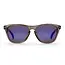 Bodhi Grey Solbriller med Polariserte Blue Mirror-linser