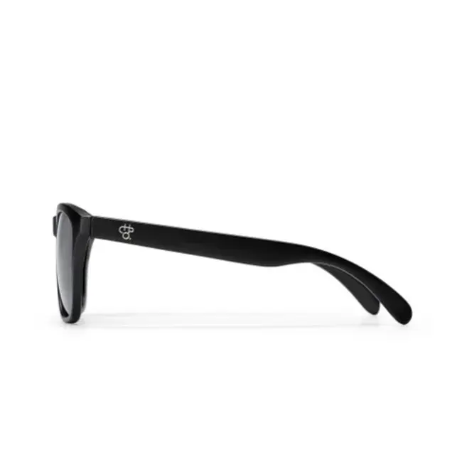 Bodhi Matte Black Solbriller med Polariserte Sorte Linser