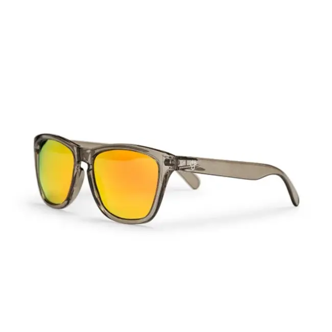 Bodhi Grey Solbriller med Polariserte Red Mirror-linser