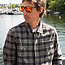Bodhi Grey Solbriller med Polariserte Red Mirror-linser