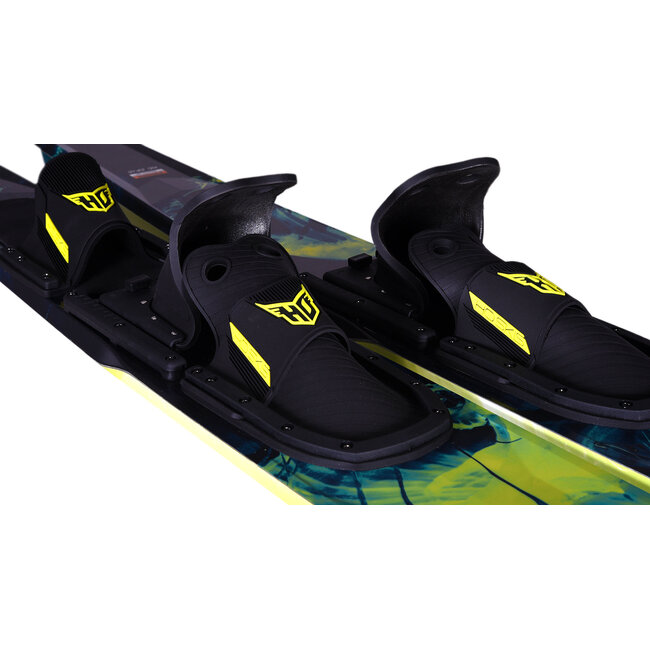 67" Freeride Combo Vannski med Bindinger
