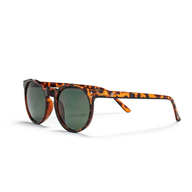 Torö Turtle Brown Solbriller med Grønne Glass