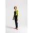 Legend Junior Back Zip 6/5 - Slate/Flash Green