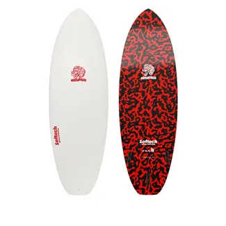 Softech Toledo Black Blood Epoxy Softboard | 5'6