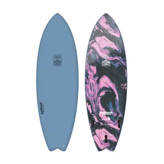 Softech Mason Ho Twin Epoxy Softboard FCS II 2+1 | 6'0