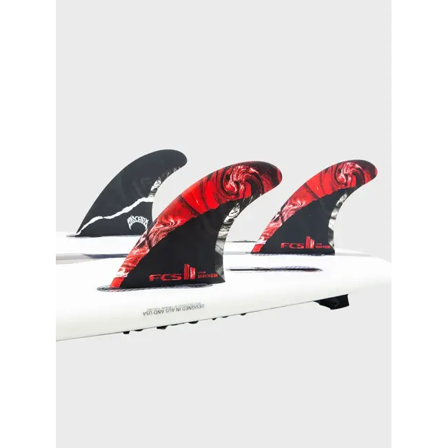 FCS II Matt Biolos PC Carbon Tri/Quad 5-Fin Set Surfefinner