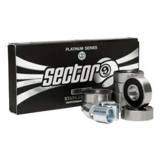 Sector9 Sector 9 - Platinum Bearings | Stainless Steel - Abec 9