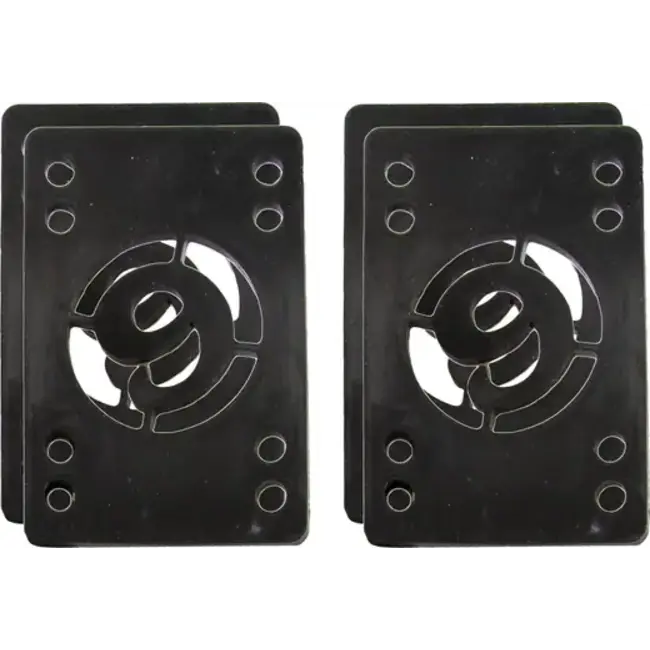 Shock Pads – Skateboard & Longboard Riser Pads – 4-Pack - 1/8"