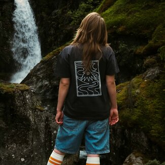 Purgatory The Shallow Tree Heavyweight Tee - Black Washed